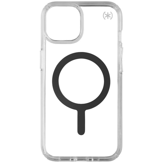 Speck Perfect-Clear Case for  MagSafe for iPhone 14 and iPhone 13 - Silver/Clear Cell Phone - Cases, Covers & Skins Speck    - Simple Cell Bulk Wholesale Pricing - USA Seller