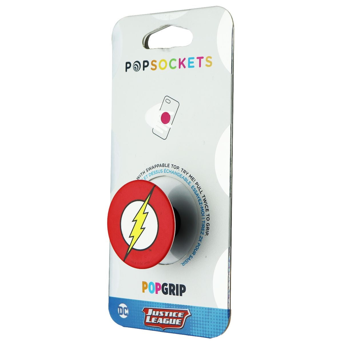 PopSockets Swappable Phone Grip with Expanding Kickstand - Flash Icon Cell Phone - Mounts & Holders PopSockets - Simple Cell Bulk Wholesale Pricing - USA Seller