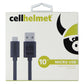 CellHelmet (10-Foot) Round Charge/Sync Micro-USB Cable - Black Cell Phone - Cables & Adapters CellHelmet - Simple Cell Bulk Wholesale Pricing - USA Seller