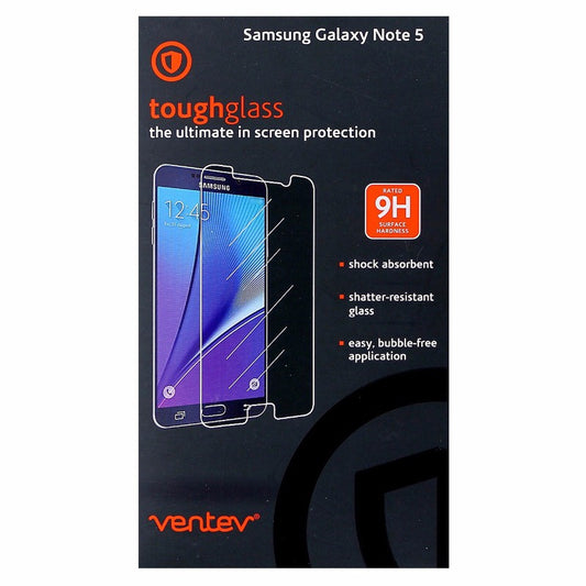 Ventev Toughglass Tempered Glass Screen Protection Kit for Samsung Galaxy Note 5 Cell Phone - Screen Protectors Ventev    - Simple Cell Bulk Wholesale Pricing - USA Seller