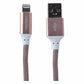 Ventev ( 554609) 4Ft Charge/Sync Alloy Cable for iPhones - Pink Rose