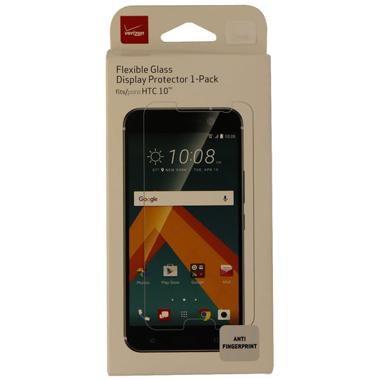 Verizon Flexible Glass Display Protector 1 Pack for HTC 10 - Clear Clarity Cell Phone - Screen Protectors Verizon    - Simple Cell Bulk Wholesale Pricing - USA Seller