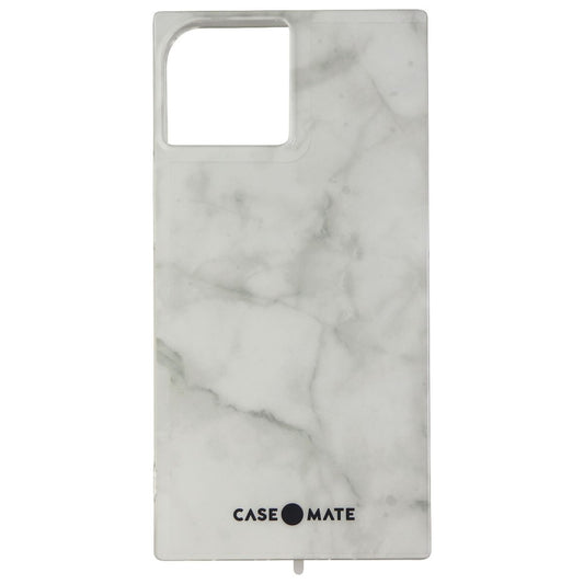 Case-Mate BLOX Square Case for iPhone 13 / 14 - White Marble Cell Phone - Cases, Covers & Skins Case-Mate    - Simple Cell Bulk Wholesale Pricing - USA Seller
