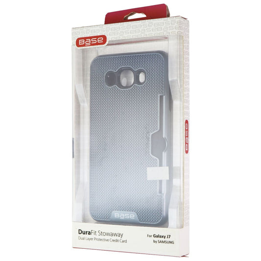 Base DuraFit Stowaway Credit Card Case for Samsung Galaxy J7(2016) - Blue Cell Phone - Cases, Covers & Skins Base - Simple Cell Bulk Wholesale Pricing - USA Seller