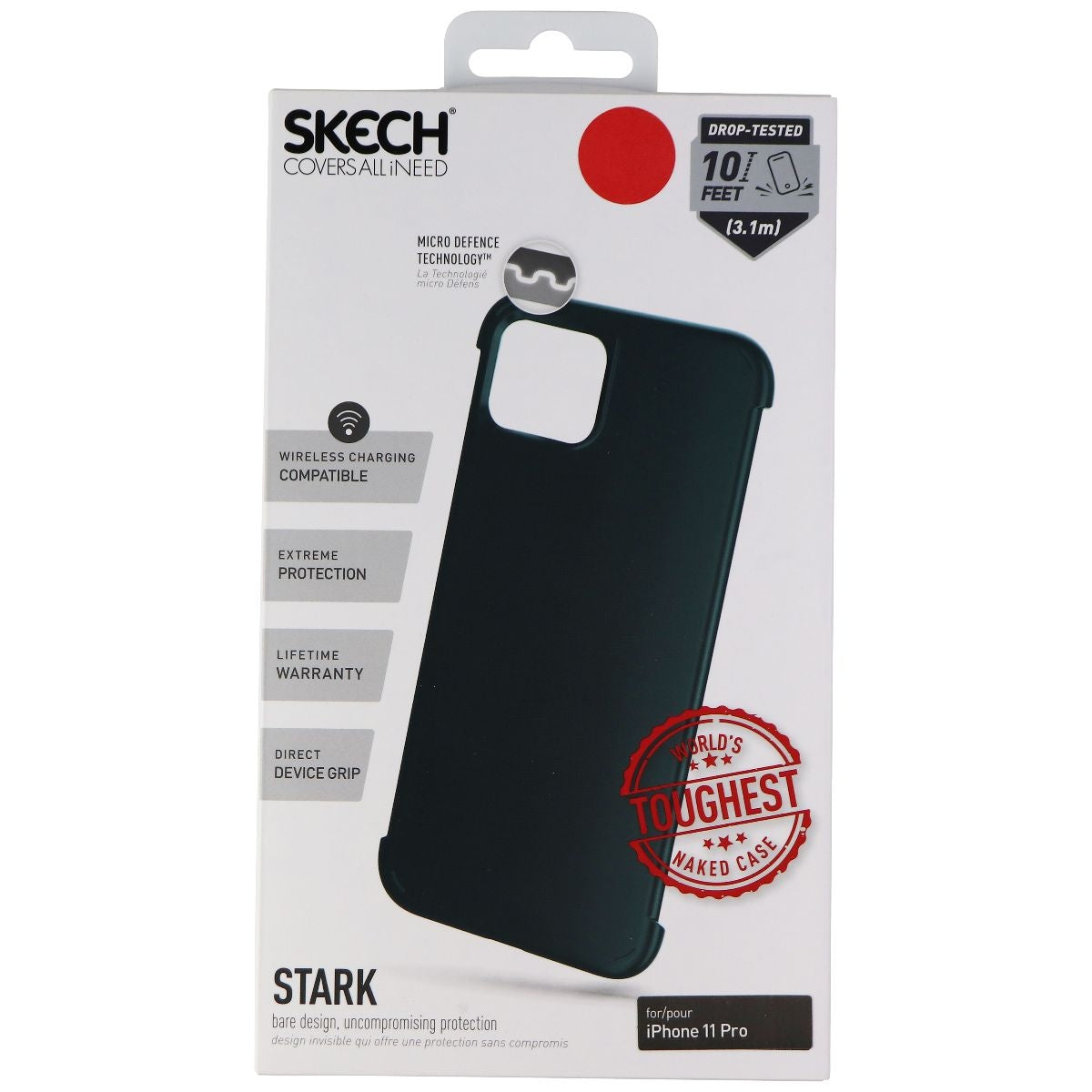 Skech Stark Series Minimal Protection Case for Apple iPhone 11 Pro - Moss Cell Phone - Cases, Covers & Skins Skech    - Simple Cell Bulk Wholesale Pricing - USA Seller