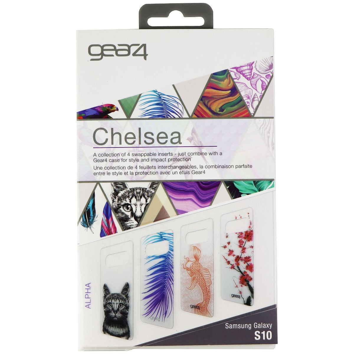 ZAGG Swappable Inserts for Galaxy S10 Chelsea Cases - Hypnotic Rebel Edition Cell Phone - Cases, Covers & Skins Zagg    - Simple Cell Bulk Wholesale Pricing - USA Seller