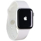 Apple Watch Series 6 (GPS + LTE) A2293 40mm Silver Aluminum / White Sport Band Smart Watches Apple - Simple Cell Bulk Wholesale Pricing - USA Seller