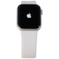 Apple Watch Series 6 (GPS + LTE) A2293 40mm Silver Aluminum / White Sport Band Smart Watches Apple - Simple Cell Bulk Wholesale Pricing - USA Seller