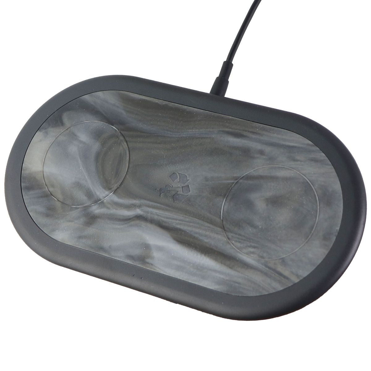 Nimble 15W Appollo Duo Wireless Fast Charge Pad - Gray/Black Cell Phone - Chargers & Cradles Nimble - Simple Cell Bulk Wholesale Pricing - USA Seller