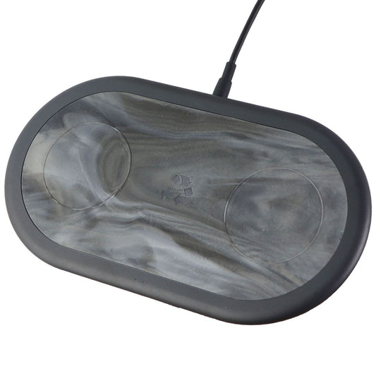 Nimble 15W Appollo Duo Wireless Fast Charge Pad - Gray/Black Cell Phone - Chargers & Cradles Nimble - Simple Cell Bulk Wholesale Pricing - USA Seller