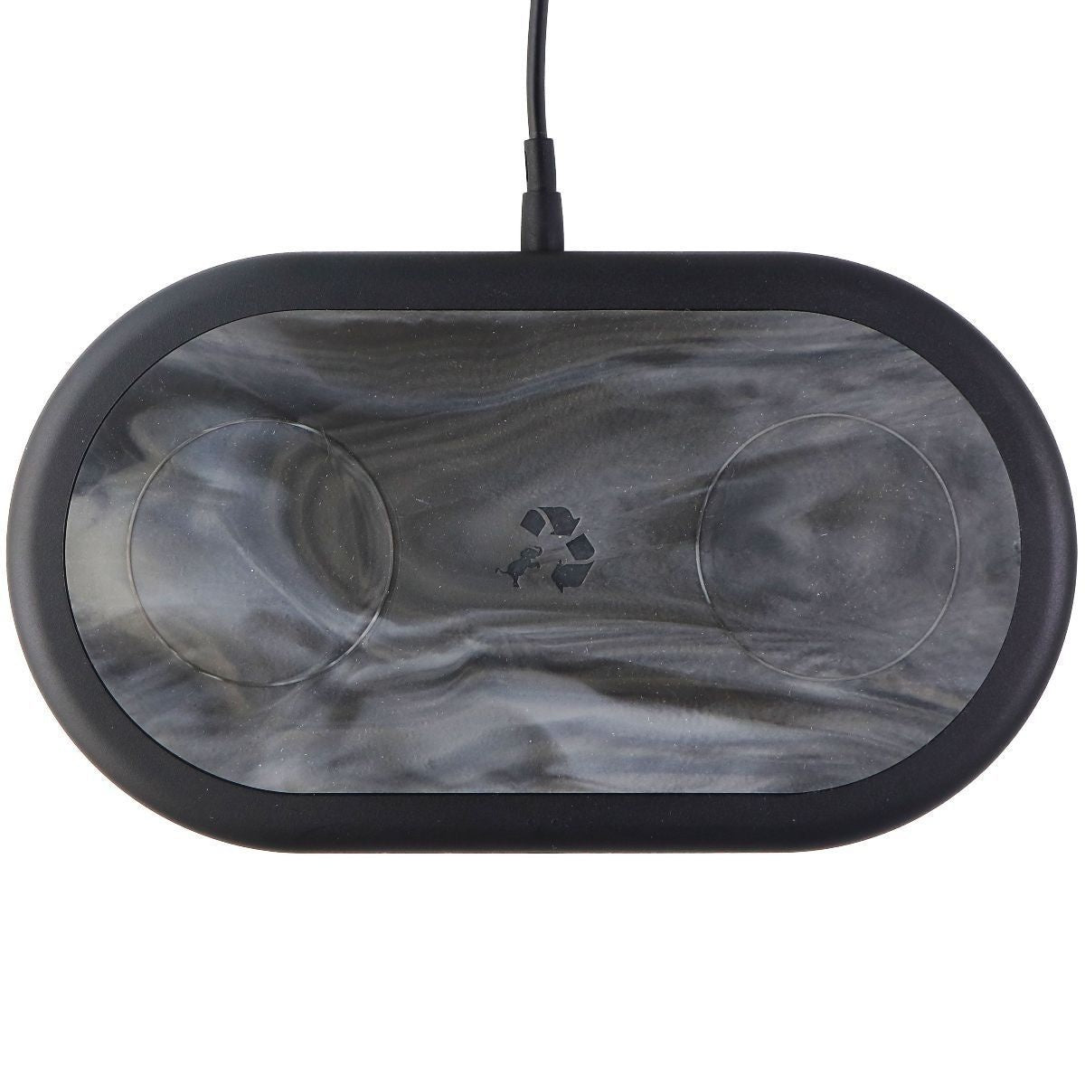 Nimble 15W Appollo Duo Wireless Fast Charge Pad - Gray/Black Cell Phone - Chargers & Cradles Nimble - Simple Cell Bulk Wholesale Pricing - USA Seller