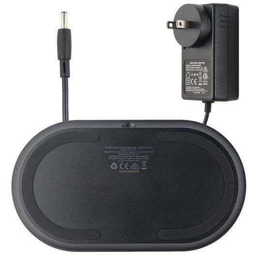 Nimble 15W Appollo Duo Wireless Fast Charge Pad - Gray/Black Cell Phone - Chargers & Cradles Nimble - Simple Cell Bulk Wholesale Pricing - USA Seller
