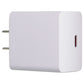 PureGear 25-Watt LightSpeed Wall Charger with Single USB-C Port - White Cell Phone - Chargers & Cradles PureGear    - Simple Cell Bulk Wholesale Pricing - USA Seller