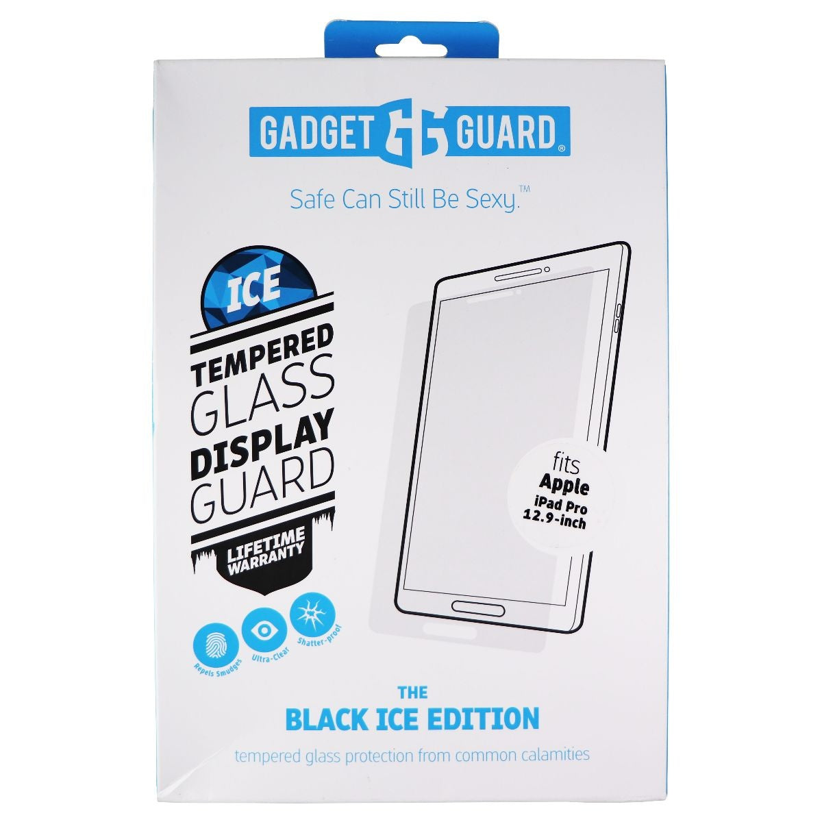 Gadget Guard Black Ice Tempered Glass for Apple iPad Pro (12.9) 3rd Gen - Clear iPad/Tablet Accessories - Screen Protectors Gadget Guard - Simple Cell Bulk Wholesale Pricing - USA Seller