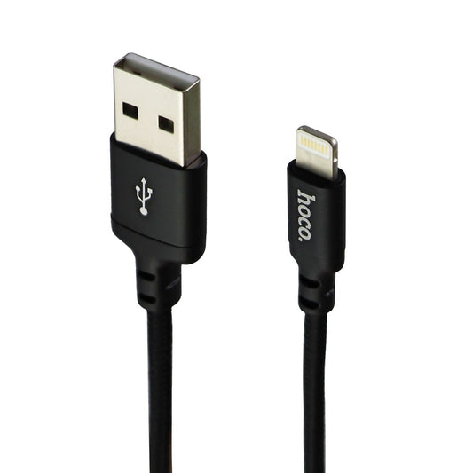 HoCo (3.3-foot/1m) Braided 8-Pin to USB Charge and Sync Cable - Black Cell Phone - Cables & Adapters HoCo - Simple Cell Bulk Wholesale Pricing - USA Seller