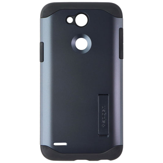 Spigen Slim Armor Hardshell Case with Kickstand for LG X power 3 - Metal Slate Cell Phone - Cases, Covers & Skins Spigen - Simple Cell Bulk Wholesale Pricing - USA Seller
