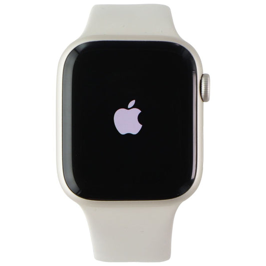 Apple Watch Series 7 (GPS Only) A2474 (45mm) Starlight AL / Starlight Sp Band Smart Watches Apple    - Simple Cell Bulk Wholesale Pricing - USA Seller