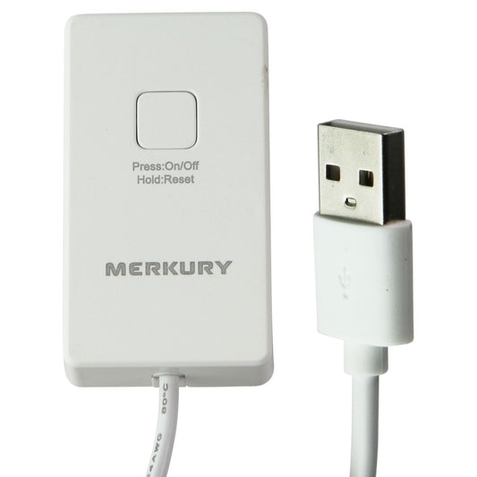 Merkury Color LED Strip to USB (3FT) E473923 - White Multipurpose Batteries & Power - Multipurpose AC to DC Adapters Merkury    - Simple Cell Bulk Wholesale Pricing - USA Seller