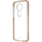 ZAGG Piccadilly Series Hard Case for Moto E5 Plus (2018) - Clear/Rose Pink Cell Phone - Cases, Covers & Skins Zagg    - Simple Cell Bulk Wholesale Pricing - USA Seller