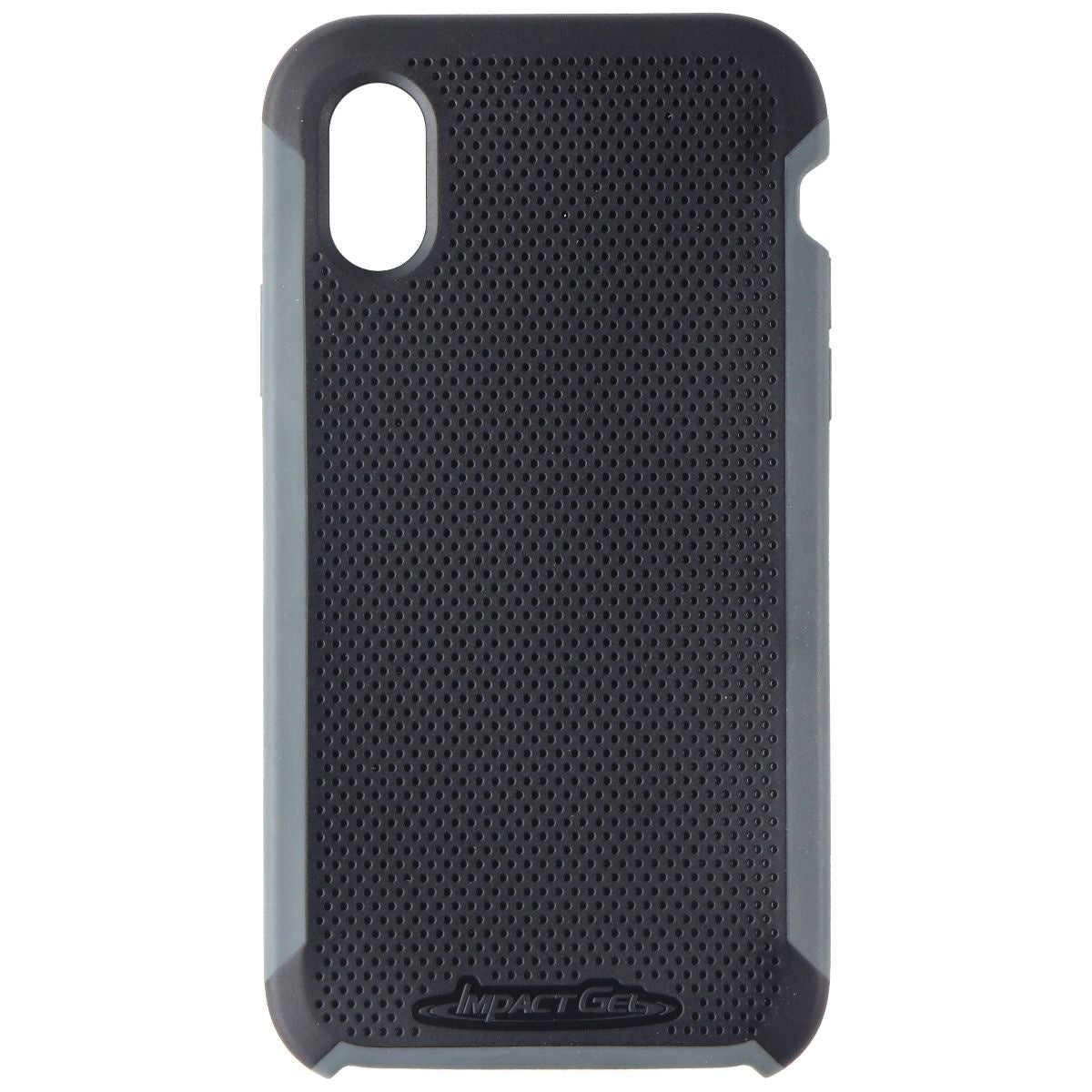 Impact Gel Traveler Series Case for Apple iPhone Xs/X - Black/Gray Cell Phone - Cases, Covers & Skins Impact Gel - Simple Cell Bulk Wholesale Pricing - USA Seller
