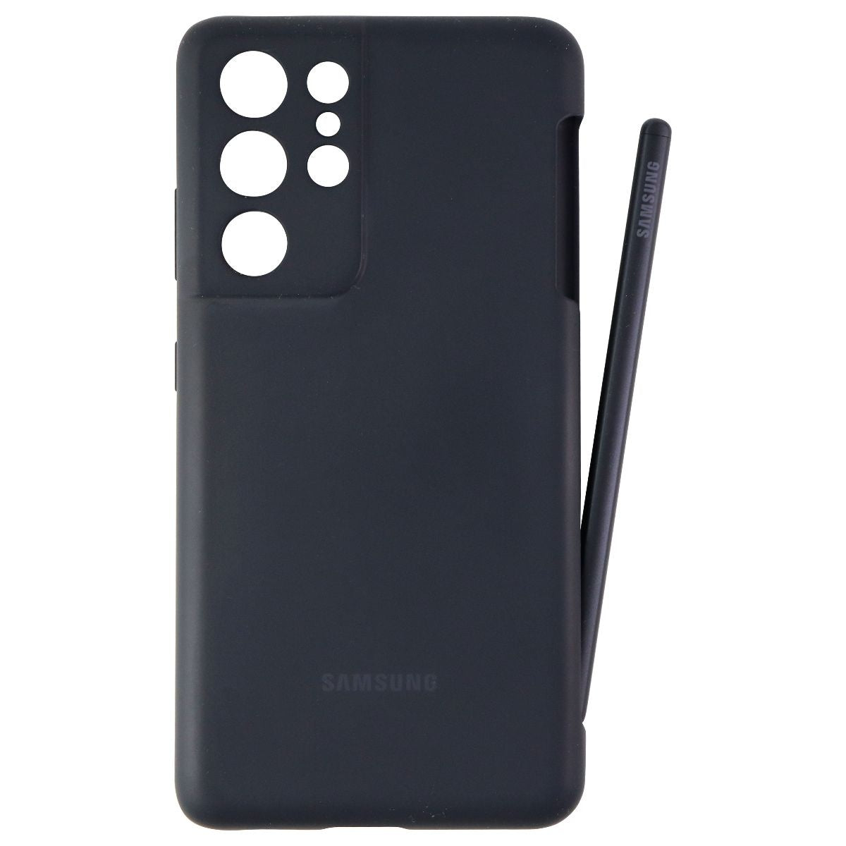 Samsung Silicone Cover with S Pen for Galaxy S21 Ultra / S21 Ultra 5G - Black