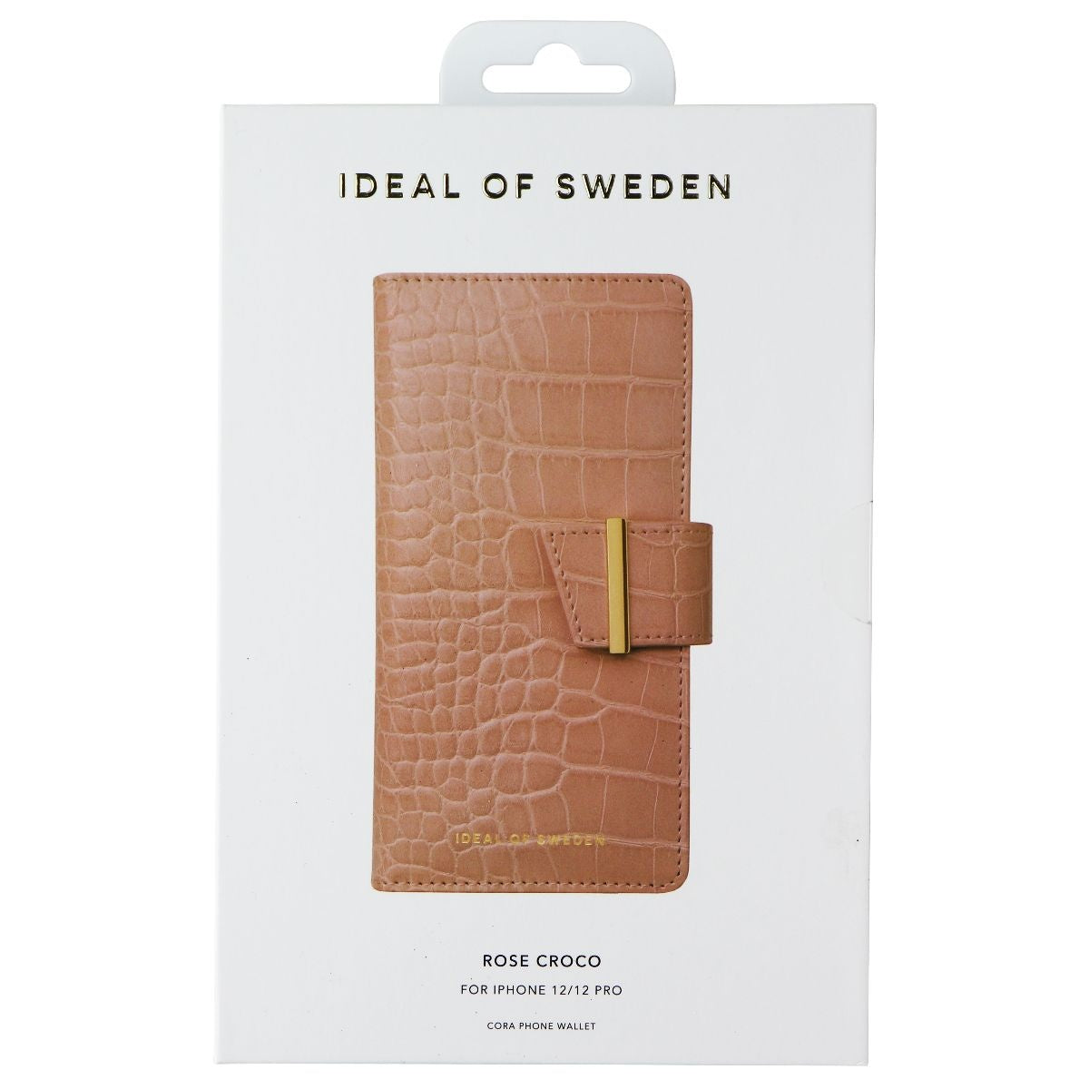 iDeal of Sweden Phone Wallet Case for Apple iPhone 12 and 12 Pro - Rose Croco Cell Phone - Cases, Covers & Skins iDeal of Sweden    - Simple Cell Bulk Wholesale Pricing - USA Seller