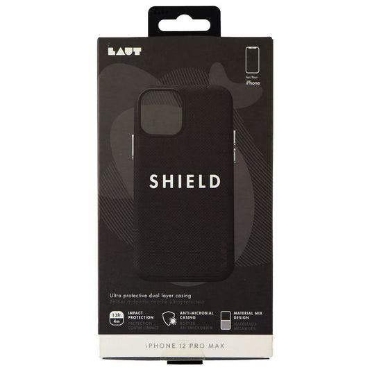 Laut SHIELD Series Case for Apple iPhone 12 Pro Max - Black Cell Phone - Cases, Covers & Skins Laut    - Simple Cell Bulk Wholesale Pricing - USA Seller