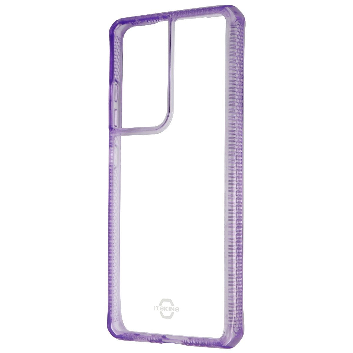 ITSKINS Hybrid Clear Series Hard Case for Samsung S21 Ultra 5G - Purple/Clear Cell Phone - Cases, Covers & Skins ITSKINS    - Simple Cell Bulk Wholesale Pricing - USA Seller