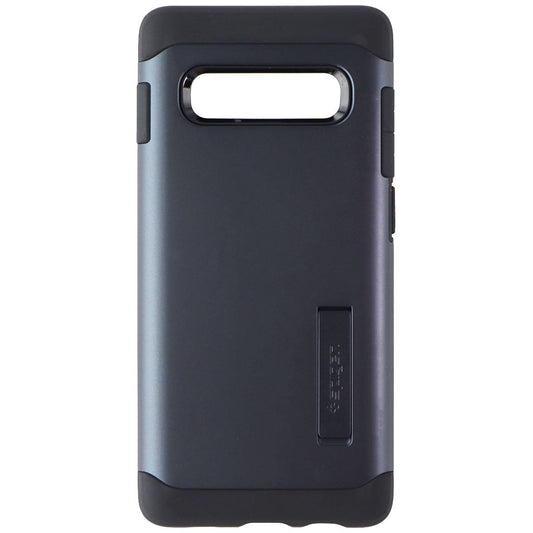 Spigen Slim Armor Series Dual Layer Case for Samsung Galaxy (S10+) - Metal Slate Cell Phone - Cases, Covers & Skins Spigen - Simple Cell Bulk Wholesale Pricing - USA Seller