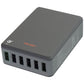 Ventev 10.2-AMP QC 3.0 (6-Port) Rapid USB Charging Hub RQ600 - Gray Computer/Network - USB Cables, Hubs & Adapters Ventev - Simple Cell Bulk Wholesale Pricing - USA Seller
