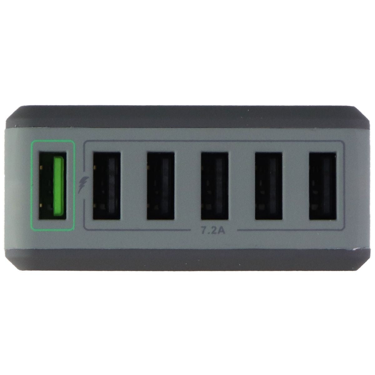 Ventev 10.2-AMP QC 3.0 (6-Port) Rapid USB Charging Hub RQ600 - Gray Computer/Network - USB Cables, Hubs & Adapters Ventev    - Simple Cell Bulk Wholesale Pricing - USA Seller