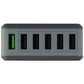 Ventev 10.2-AMP QC 3.0 (6-Port) Rapid USB Charging Hub RQ600 - Gray Computer/Network - USB Cables, Hubs & Adapters Ventev - Simple Cell Bulk Wholesale Pricing - USA Seller