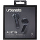 Urbanista Austin True Wireless Earbuds with Built-In Microphone - Midnight Black Portable Audio - Headphones Urbanista    - Simple Cell Bulk Wholesale Pricing - USA Seller