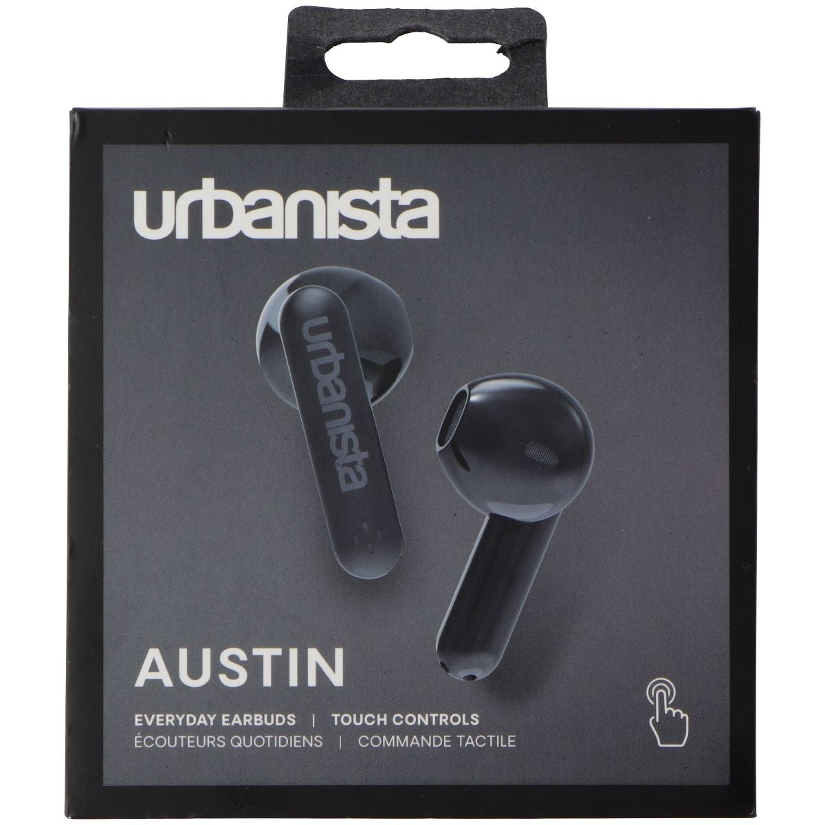 Urbanista Austin True Wireless Earbuds with Built-In Microphone - Midnight Black Portable Audio - Headphones Urbanista - Simple Cell Bulk Wholesale Pricing - USA Seller