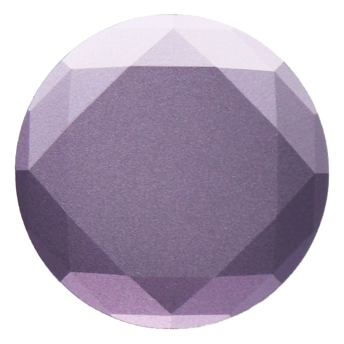 PopSockets PopGrip Swappable (Top ONLY) - Metallic Diamond Lilac Cell Phone - Mounts & Holders PopSockets - Simple Cell Bulk Wholesale Pricing - USA Seller