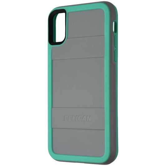 Pelican Protector Series Hard Case for Apple iPhone Xs/X - Gray/Aqua Cell Phone - Cases, Covers & Skins Pelican    - Simple Cell Bulk Wholesale Pricing - USA Seller