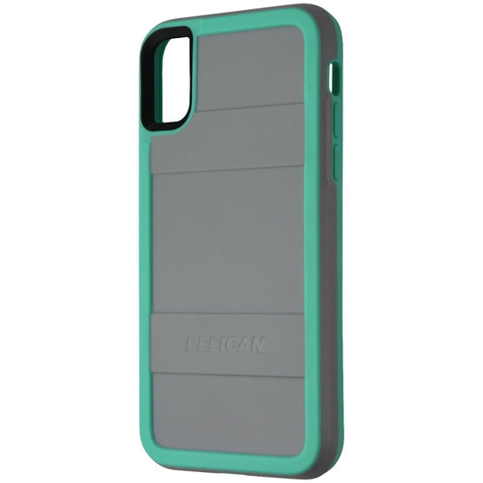 Pelican Protector Series Hard Case for Apple iPhone Xs/X - Gray/Aqua Cell Phone - Cases, Covers & Skins Pelican - Simple Cell Bulk Wholesale Pricing - USA Seller