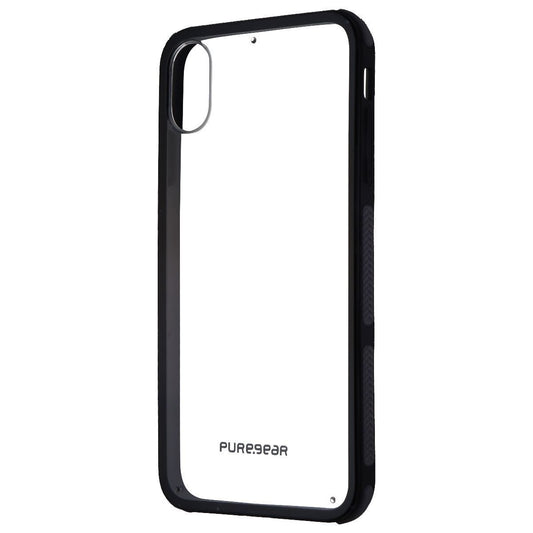 PureGear DualTek Clear Series Hybrid Case for Apple iPhone Xs Max - Clear/Black Cell Phone - Cases, Covers & Skins PureGear    - Simple Cell Bulk Wholesale Pricing - USA Seller