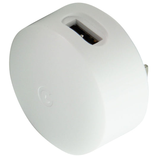 Google HUB (5V/1.4A) 7W Single USB Rounded Wall Adapter/Charger - White (A0018) Cell Phone - Chargers & Cradles Google - Simple Cell Bulk Wholesale Pricing - USA Seller