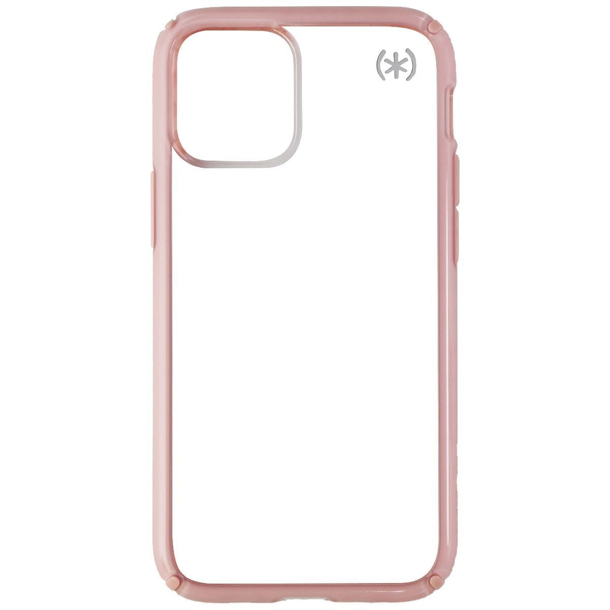 Speck Presidio Perfect-Clear Impact Geo Case for iPhone 12 mini - Clear/Pink Cell Phone - Cases, Covers & Skins Speck - Simple Cell Bulk Wholesale Pricing - USA Seller