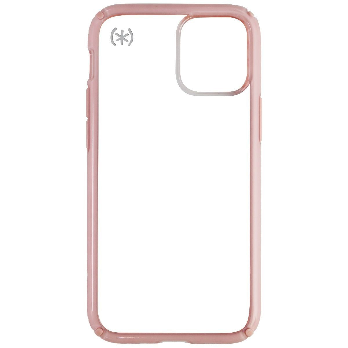 Speck Presidio Perfect-Clear Impact Geo Case for iPhone 12 mini - Clear/Pink Cell Phone - Cases, Covers & Skins Speck - Simple Cell Bulk Wholesale Pricing - USA Seller