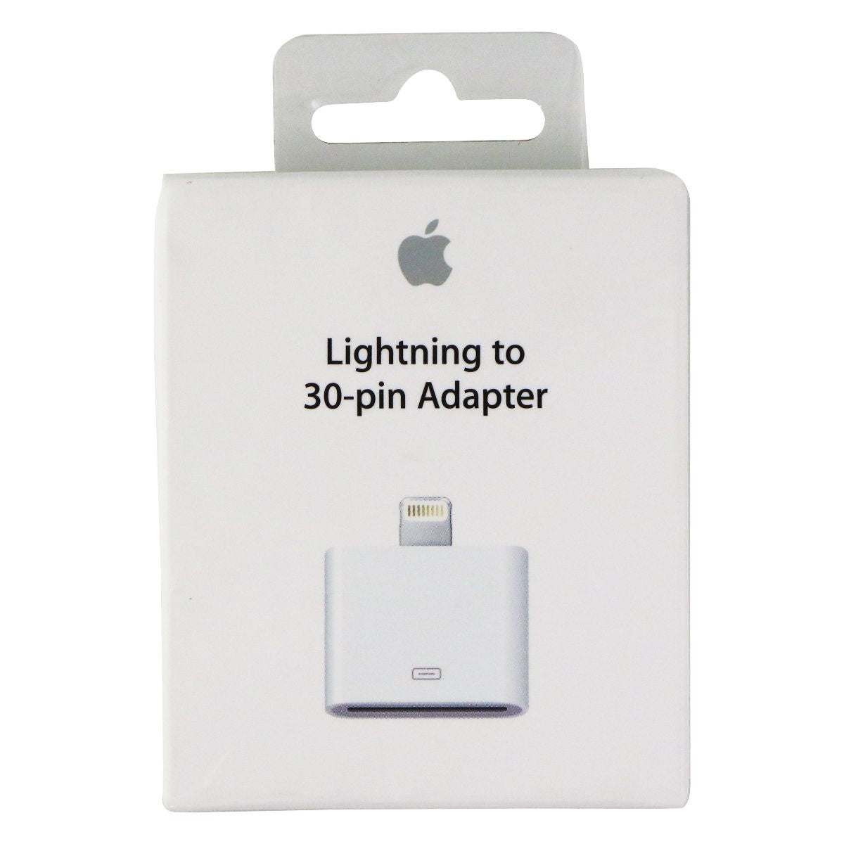 Apple Lightning 8-Pin to 30-Pin Adapter - White (MD823ZM/A) Cell Phone - Cables & Adapters Apple - Simple Cell Bulk Wholesale Pricing - USA Seller