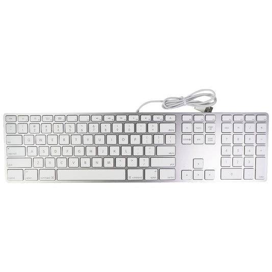 Apple Wired USB Keyboard for Mac OS - Silver/White (A1243, MB110LL/B) Keyboards/Mice - Keyboards & Keypads Apple    - Simple Cell Bulk Wholesale Pricing - USA Seller