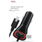 Dual Vehicle Charger New OEM in Box with 9ft Coiled Cable, Verizon, Fast Ship Cell Phone - Chargers & Cradles Xentris Wireless - Simple Cell Bulk Wholesale Pricing - USA Seller