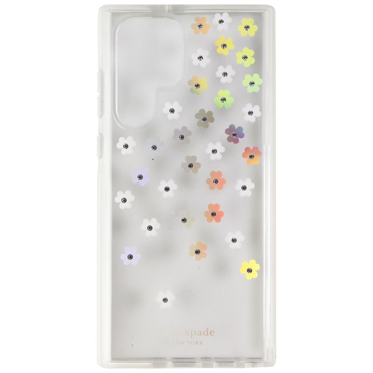 Kate Spade Hardshell Case for Samsung Galaxy S22 Ultra - Scattered Flowers Cell Phone - Cases, Covers & Skins Kate Spade - Simple Cell Bulk Wholesale Pricing - USA Seller