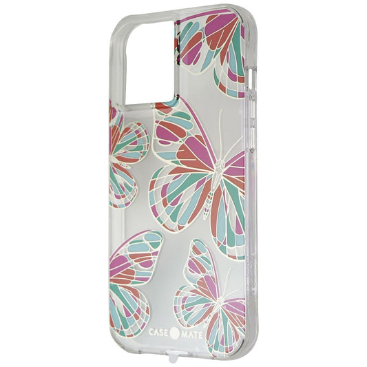 Case-Mate Prints Series Hardshell Case for iPhone 12 Pro Max - Butterflies/Clear