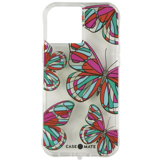 Case-Mate Prints Series Hardshell Case for iPhone 12 Pro Max - Butterflies/Clear