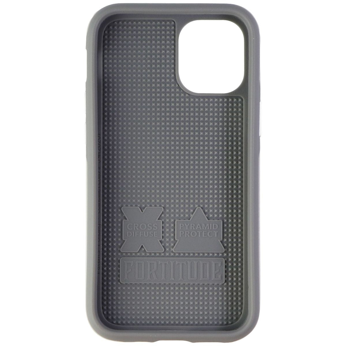 CellHelmet Fortitude Series Case for Apple iPhone 12 Mini - Gray Cell Phone - Cases, Covers & Skins CellHelmet - Simple Cell Bulk Wholesale Pricing - USA Seller
