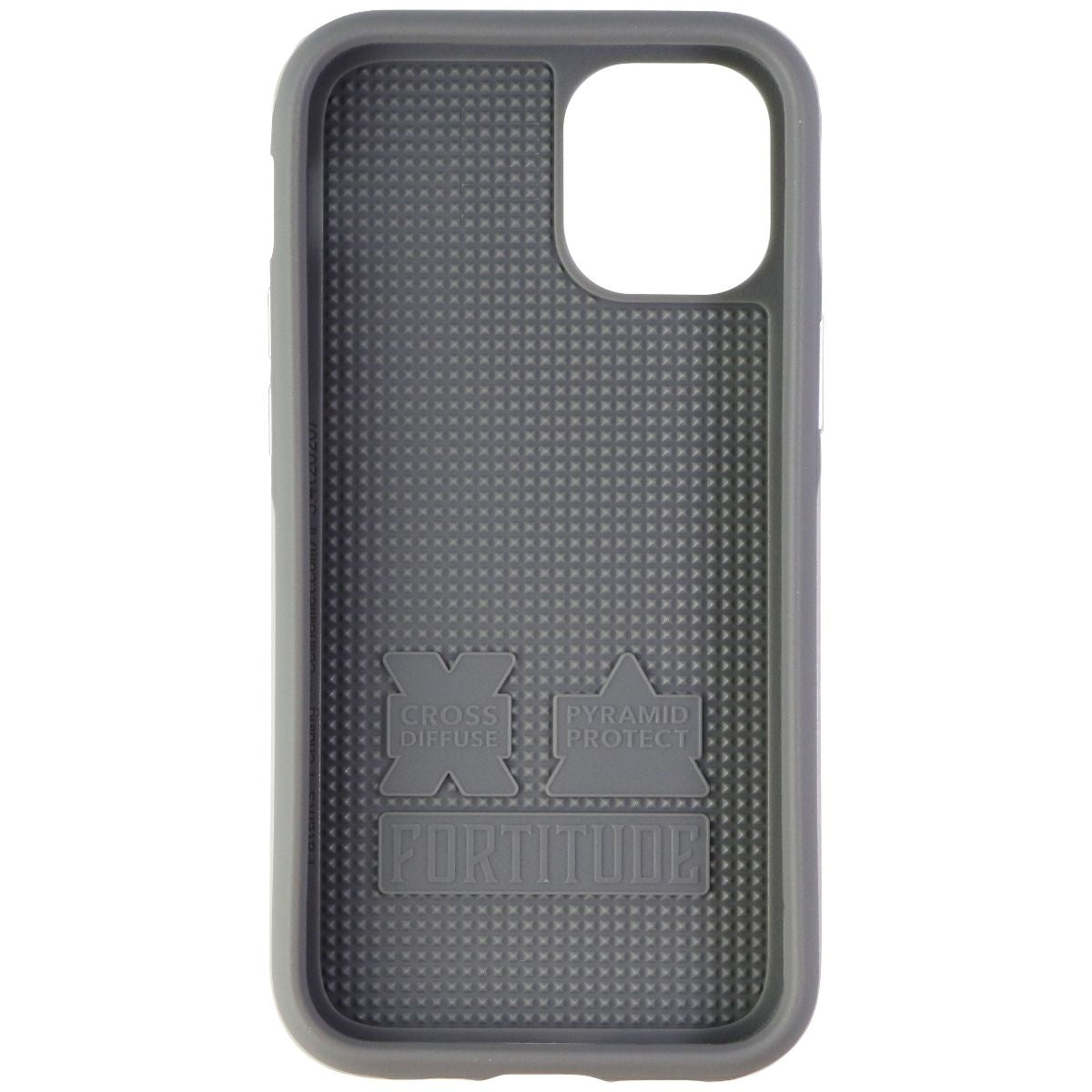 CellHelmet Fortitude Series Case for Apple iPhone 12 Mini - Gray Cell Phone - Cases, Covers & Skins CellHelmet    - Simple Cell Bulk Wholesale Pricing - USA Seller