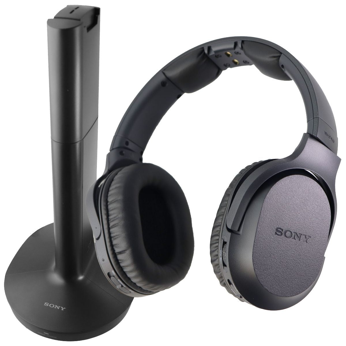 Sony - WHRF400 RF Wireless Headphones - Black Portable Audio - Headphones Sony - Simple Cell Bulk Wholesale Pricing - USA Seller
